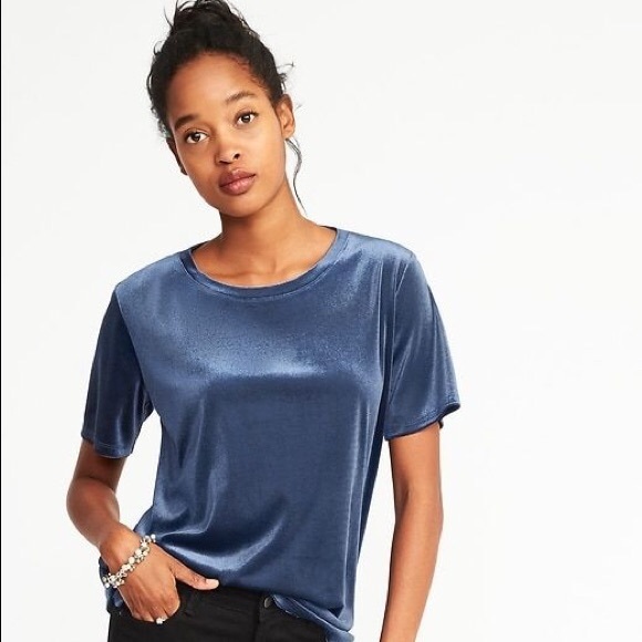 OLD NAVY | Velvet T-shirt! - Picture 1 of 4